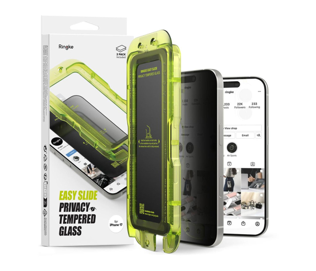 Ringke Easy Slide 2-Pack do Iphone 17 Privacy - 1359808 - zdjęcie